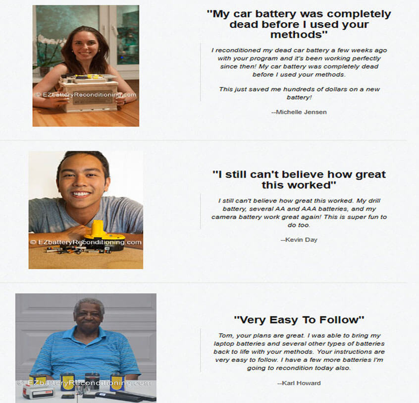 more real testimonials
